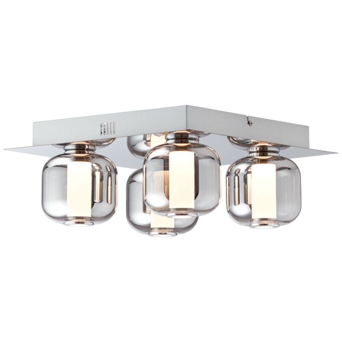 Design plafondlamp Emmely, metaal, 22W warm wit LED