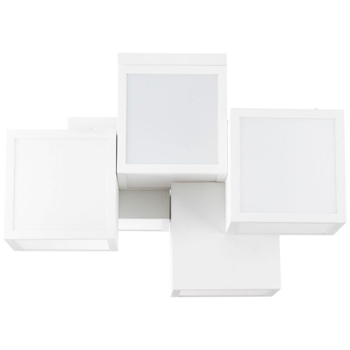 Moderne plafondlamp Aysun, metaal, 40w warm wit LED