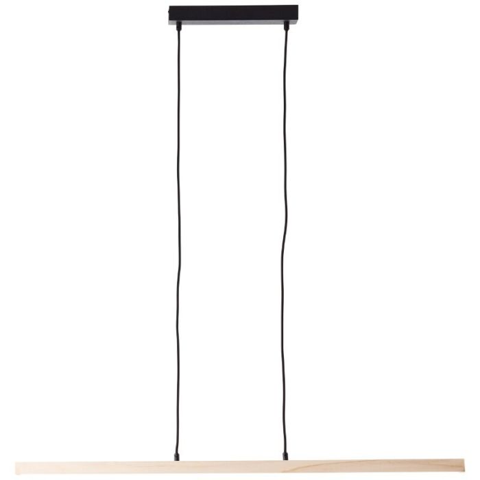 Landelijke hanglamp bruin, Renuka, 19W, 3000K LED