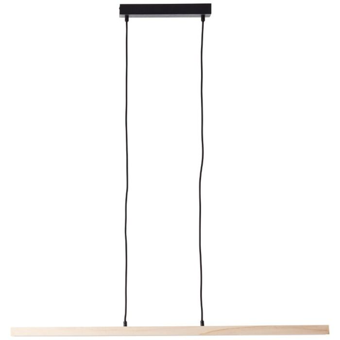 Landelijke hanglamp bruin, Renuka, 19W, 3000K LED