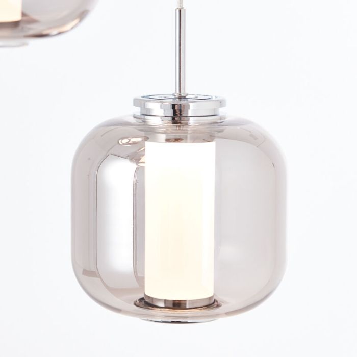Design hanglamp Emmely, Metaal, 17w warm wit LED