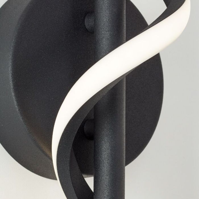 Design wandlamp zwart, Mateusz, 6W, 4000K LED