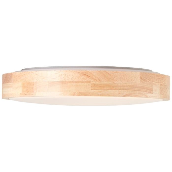 Landelijke badkamer plafondlamp hout, Kavish, IP44