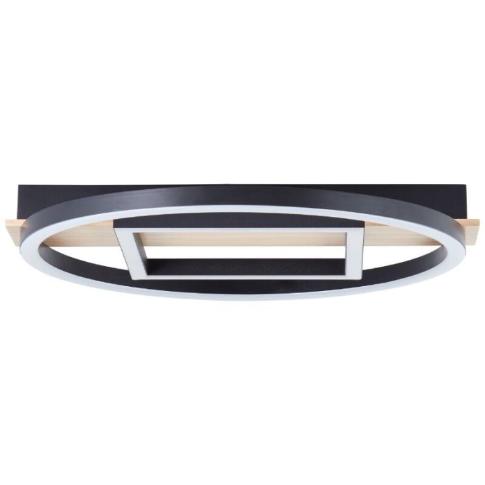 Design plafonnière bruin, Konrad, 20W, 3000K LED