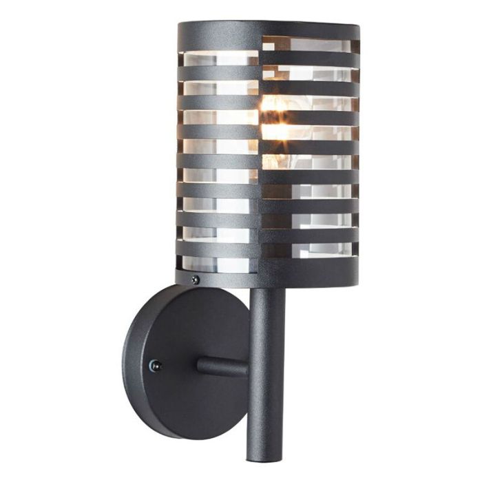 Moderne buitenlamp zwart, Veysel, IP44