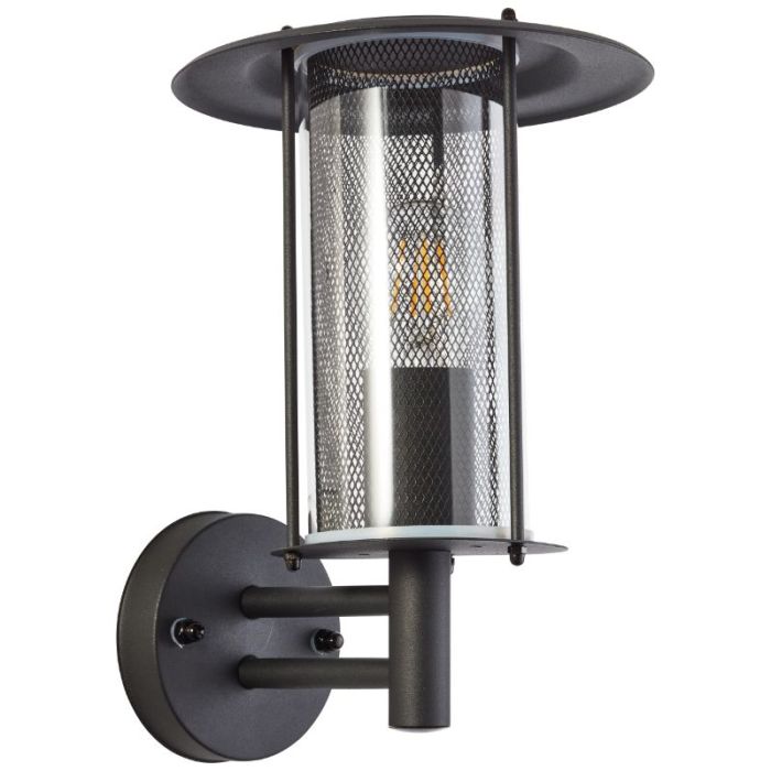 Landelijke buitenlamp zwart, Gezina, IP44