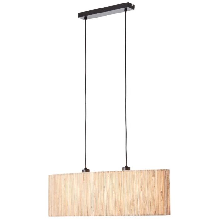 Landelijke hanglamp beige, Wenda