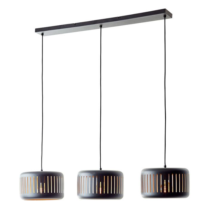 Industriële hanglamp zwart, Veronika