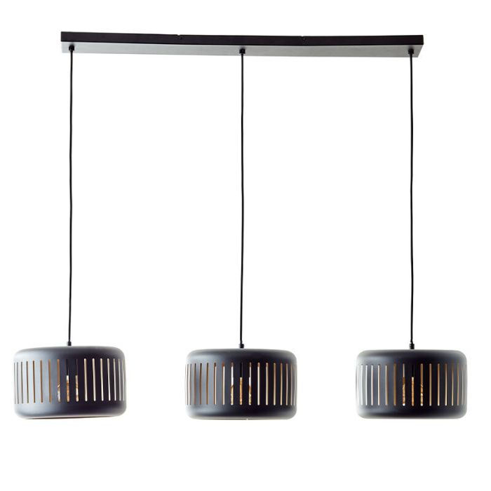 Industriële hanglamp zwart, Veronika