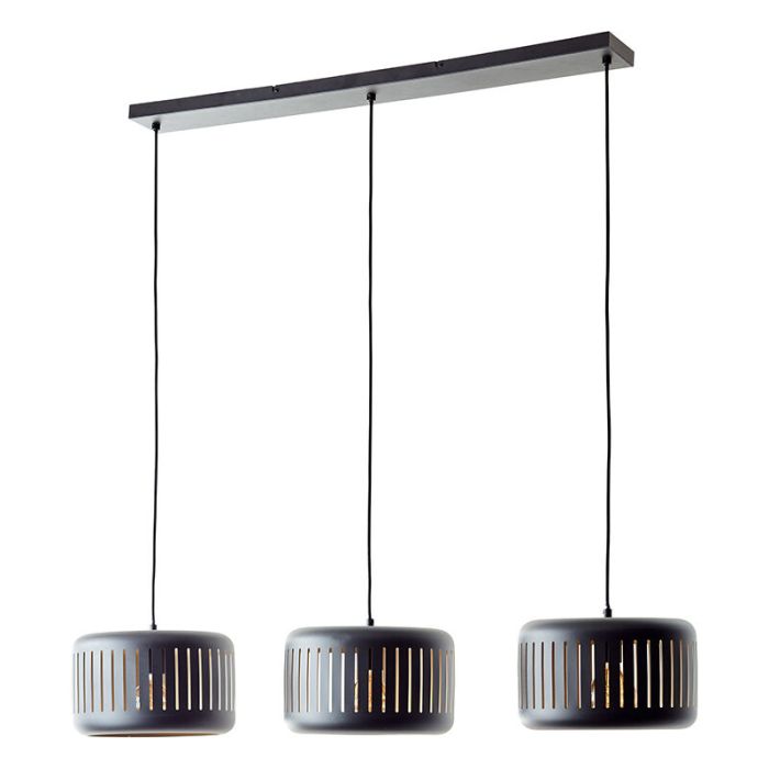 Industriële hanglamp zwart, Veronika
