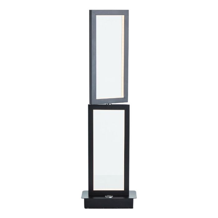 Moderne tafellamp zwart, Enis, 18W, 3000K LED, 3-staps dimbaar