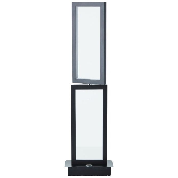 Moderne tafellamp zwart, Enis, 18W, 3000K LED, 3-staps dimbaar