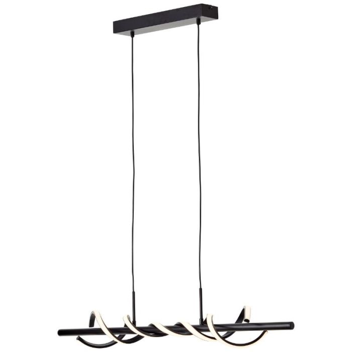Moderne hanglamp zwart, Quang, 20W, 3000K LED
