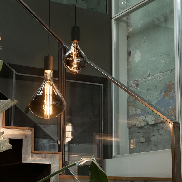 Dimbare Calex E27 LED filament lamp, 8W, 2200K