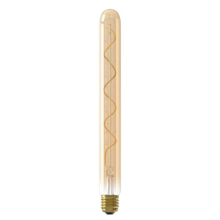 Dimbare Calex E27 LED buislamp amber, 3,8W, 2100K