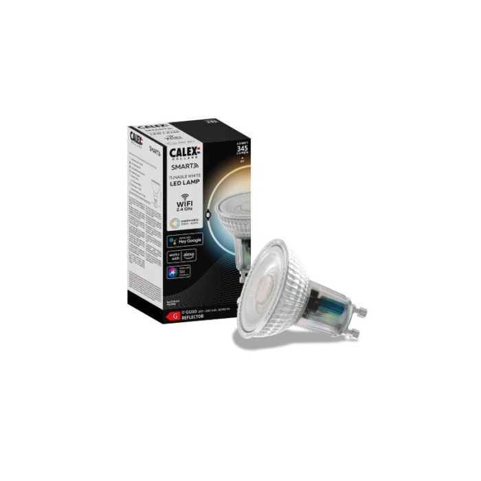 Calex Smart LED lamp GU10, 4,9W, 2200-4000K