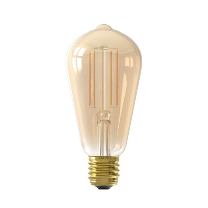 Calex Smart LED lamp E27 amber, 7W, 1800-3000K