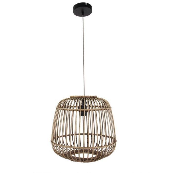 Landelijke hanglamp bruin, Cherine