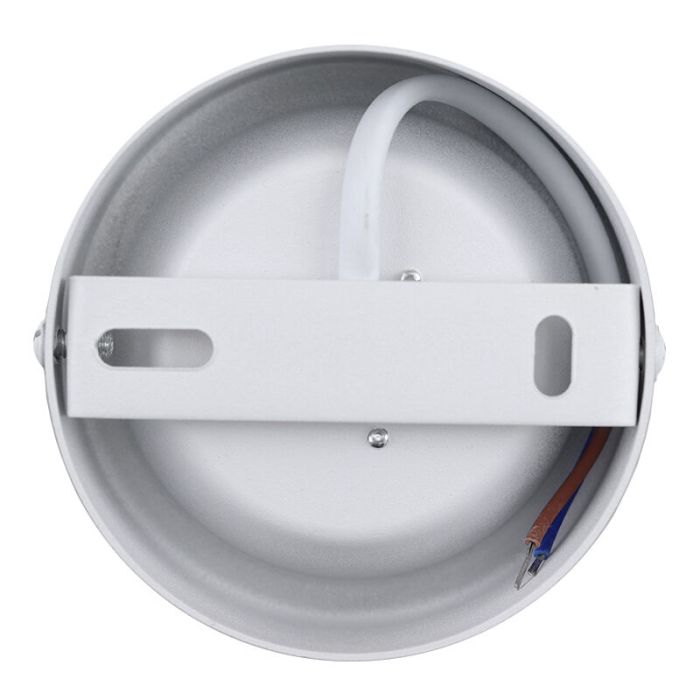Witte mini plafondlamp Aletta, aluminium, 5W, 3000K LED