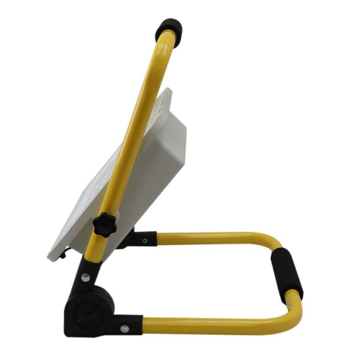 Gele werklamp Hilmi, aluminium, 100w, 6500K LED