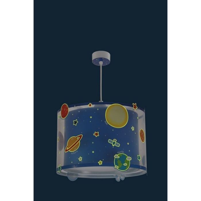Planeet hanglamp - Blauw