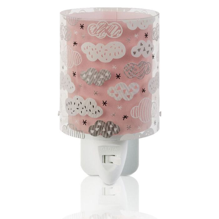 Nachtlampje Wolkjes roze