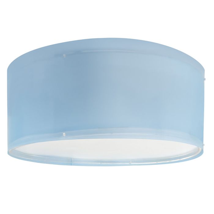 Blauwe kinderkamer plafondlamp kunststof, Digna