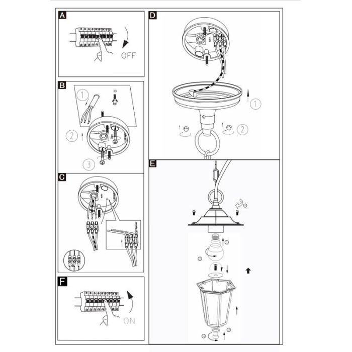 Zwarte klassieke buitenlamp aluminium, Alieke, IP44