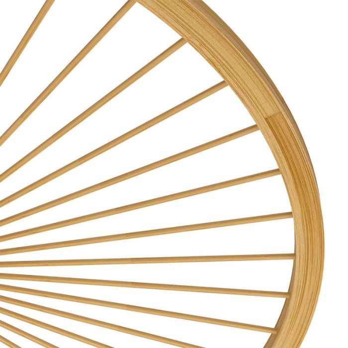 Landelijke plafondlamp hout, Jacklyn