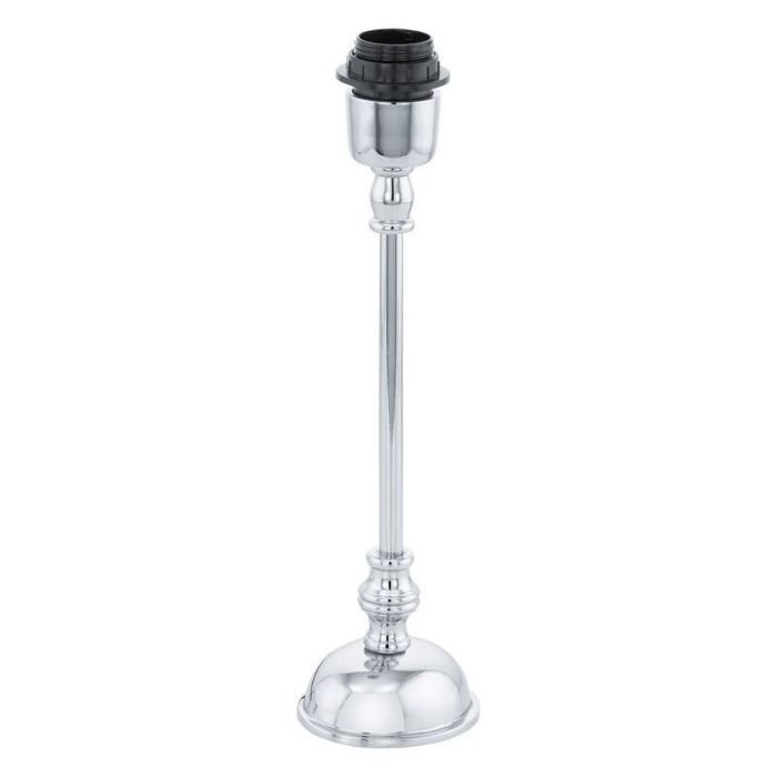 Nikkelen vintage tafellamp aluminium, Mason, met schakelaar