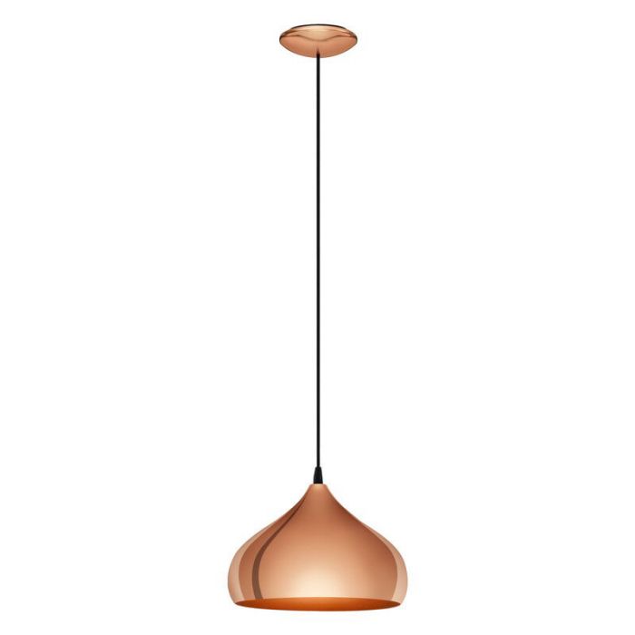 Koperen retro hanglamp metaal, Ancone