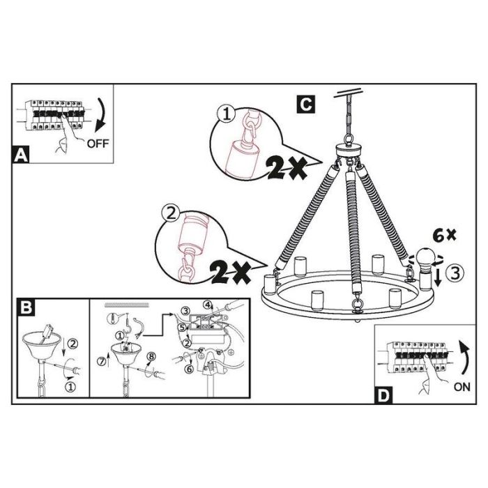 Zwarte retro hanglamp metaal, Admir