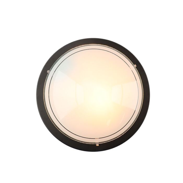 Witte plafonnière glas, Agena
