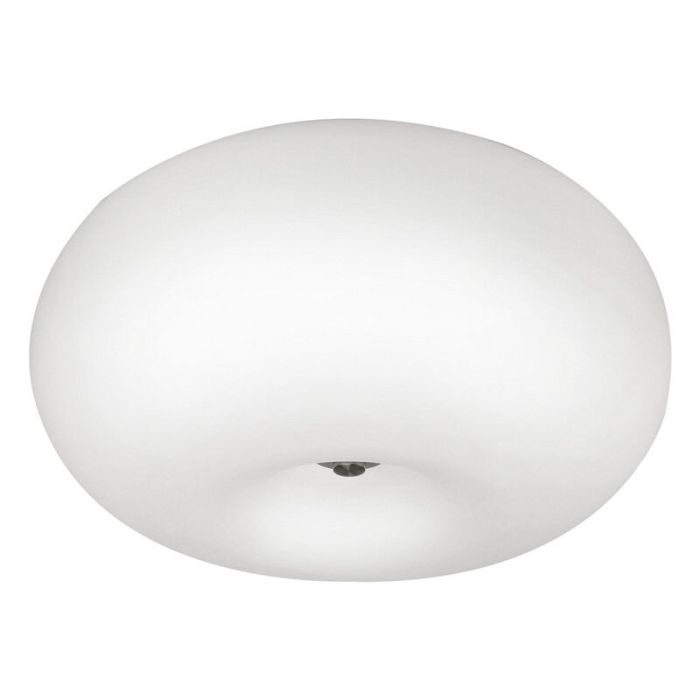 Nikkelen design plafonnière glas, Skyler
