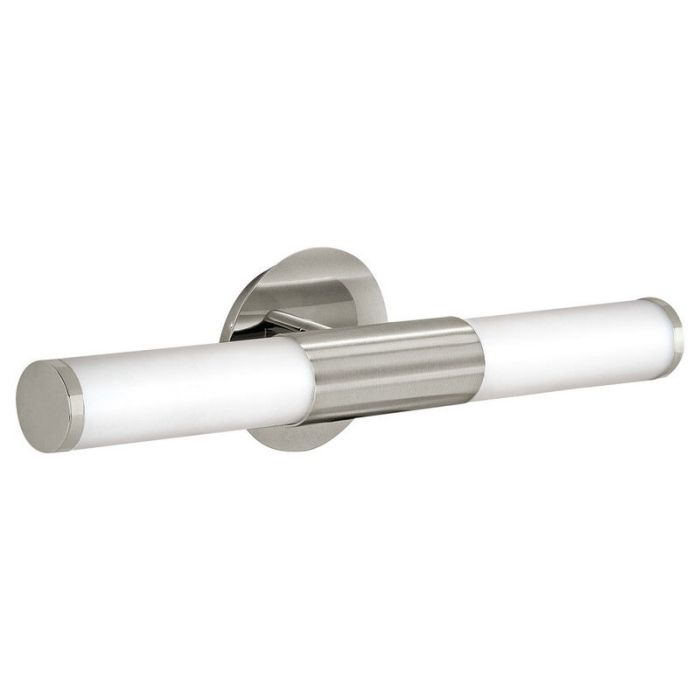 Matte chrome Euska badkamer wandlamp langwerpig