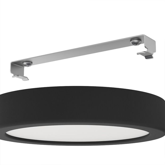 Witte plafonnière kunststof, Geraldo, 11W, 3000K LED