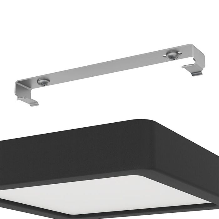 Witte badkamer plafondlamp kunststof, Geraldo, 11W, 3000K LED, IP44
