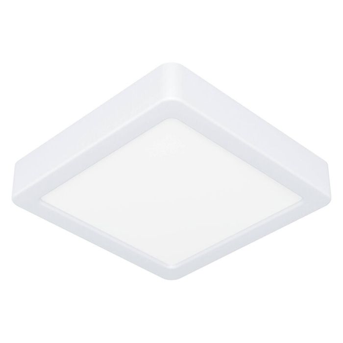 Witte badkamer plafondlamp kunststof, Geraldo, 11W, 3000K LED, IP44