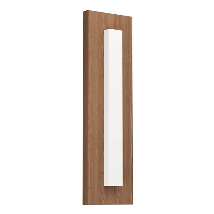Bruine moderne buitenlamp aluminium, Bernardo, 7W, 3000K LED, IP44