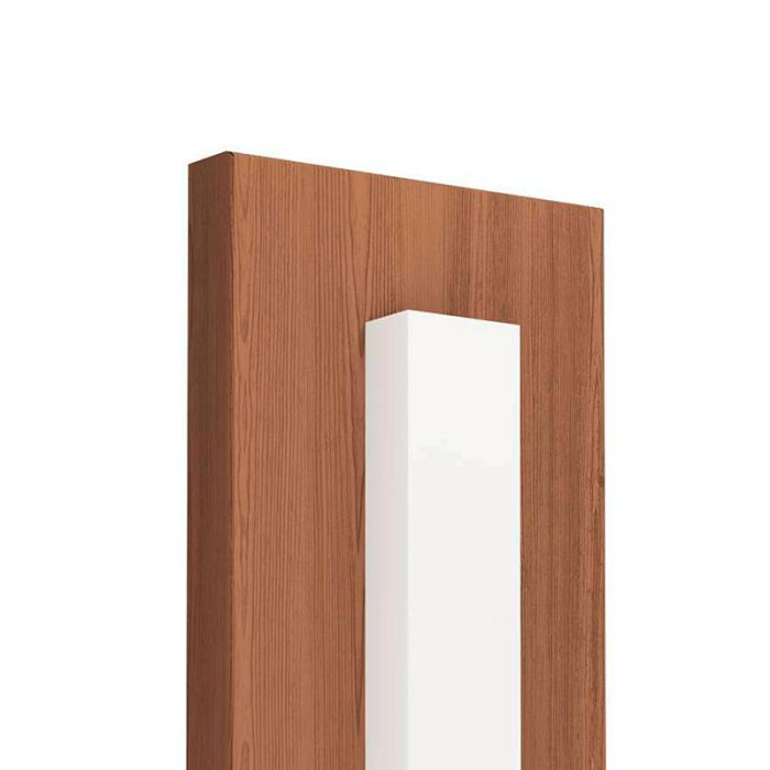 Bruine moderne buitenlamp aluminium, Bernardo, 7W, 3000K LED, IP44