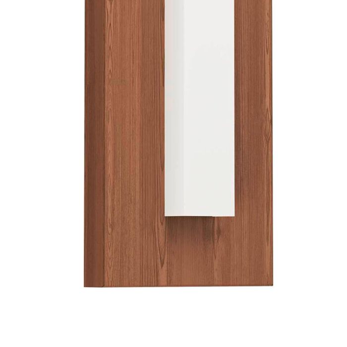 Bruine moderne buitenlamp aluminium, Bernardo, 7W, 3000K LED, IP44