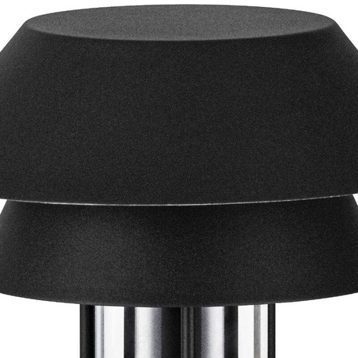 Zwarte buitenlamp staal, Cindy, IP65