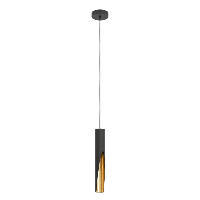 Gouden moderne hanglamp aluminium, Aloysius
