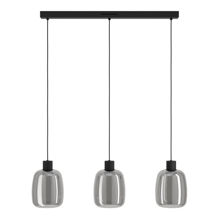 Moderne smart hanglamp rookglas, Tamika, 3,7W, RGBW LED