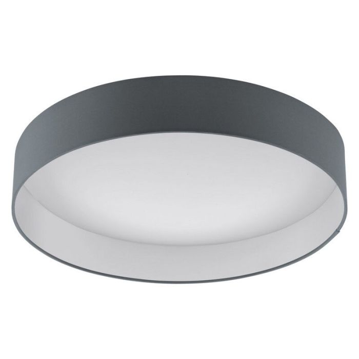 Antraciete plafonnière stof, Guido, 24W, 3000K LED
