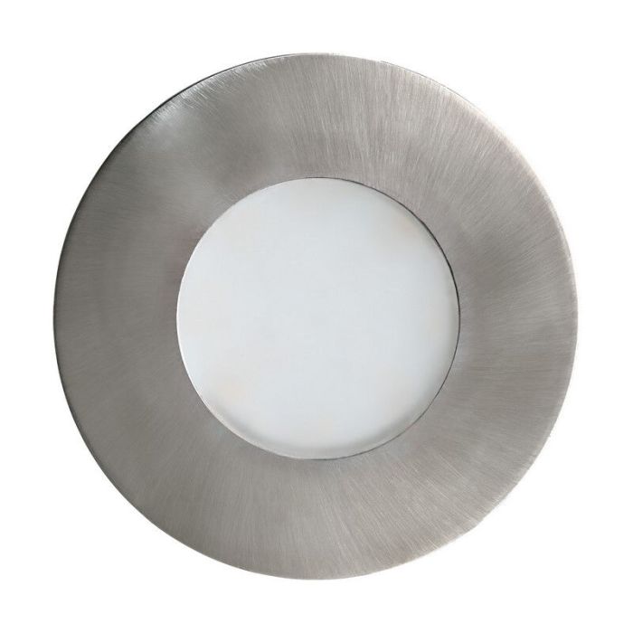 Zilveren inbouwspot glas, Margarita, IP65