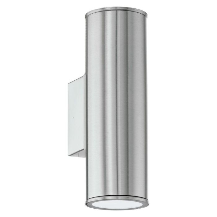 Zilveren moderne buitenlamp rvs, Marlies, IP44