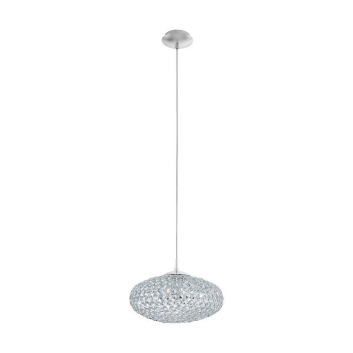 Transparante retro hanglamp kristal, Annamarie