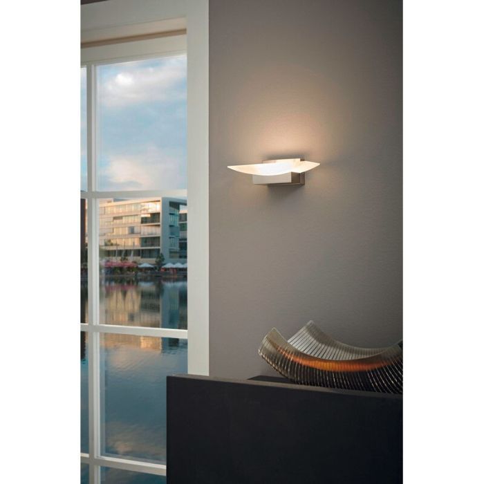 Witte wandlamp kunststof, Beatriz, 6W, 3000K LED