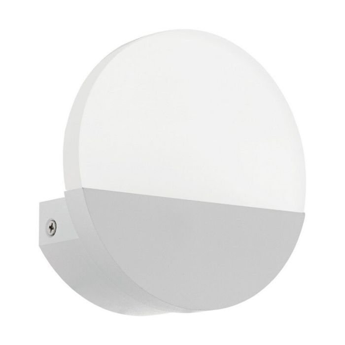 Nikkelen wandlamp kunststof, Beatriz, 5W, 3000K LED
